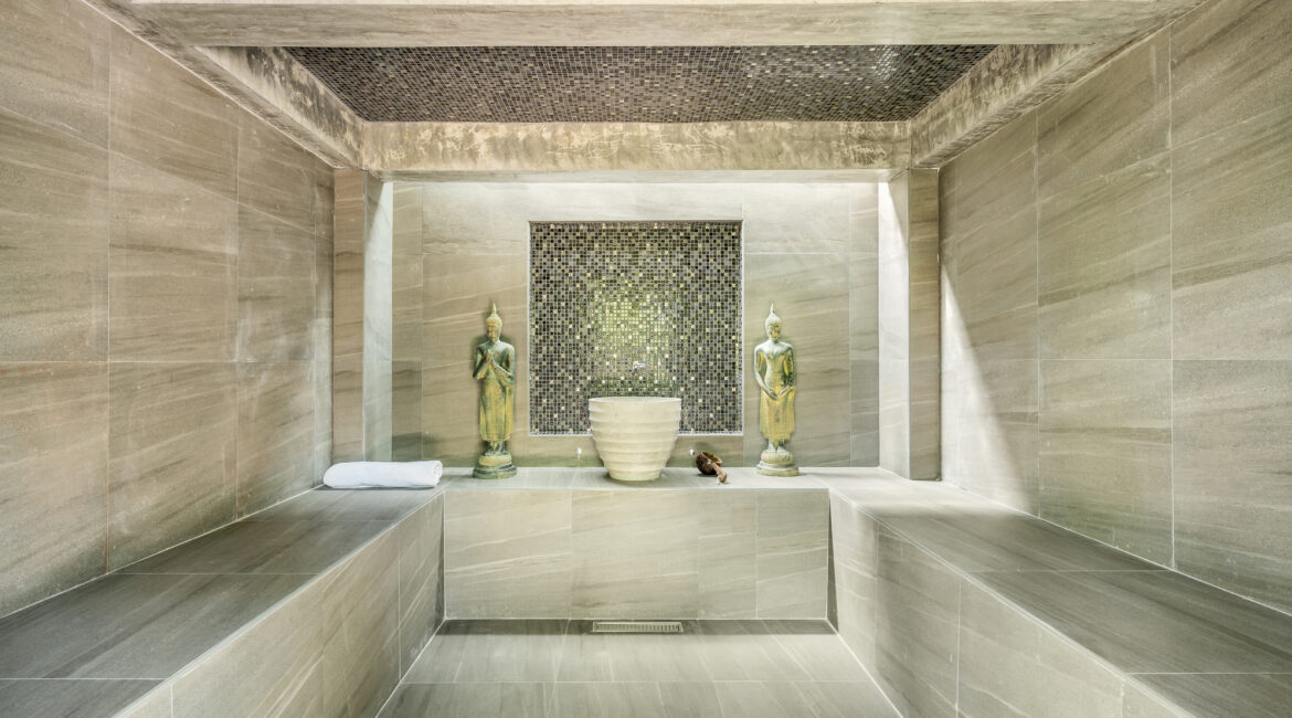 Hammam available at the Residence on request